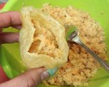 ツナキムチーズご飯の焼きいなり作り方5写真
