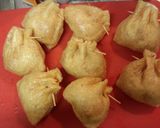ツナキムチーズご飯の焼きいなり作り方7写真