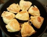 ツナキムチーズご飯の焼きいなり作り方8写真