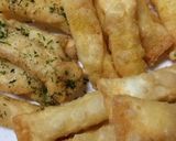 餃子の皮で☆カリカリチーズ作り方6写真