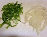 照り焼きチキンピザトースト作り方2写真