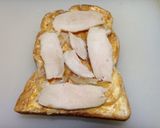 照り焼きチキンピザトースト作り方5写真