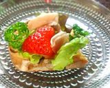 おもてなし＊いちごと生ハムのサラダ作り方3写真