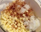 チーズとおかかのスタミナ焼きおにぎり作り方1写真
