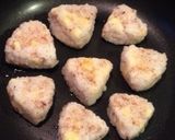 チーズとおかかのスタミナ焼きおにぎり作り方3写真