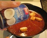 ピリ辛！チキンカレーラクサ作り方4写真