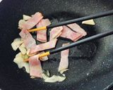 トマトとベーコンのパスタ作り方1写真