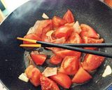 トマトとベーコンのパスタ作り方2写真