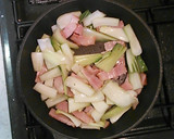 10分超簡単　子供が喜ぶ青梗菜の炒め物作り方5写真