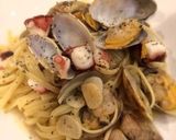 簡単♪あさりとたこのシンプルパスタ♪作り方6写真