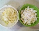 超簡単　子供が喜ぶ白菜と豚挽き肉の丼作り方1写真