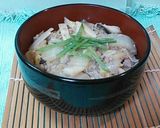 超簡単　子供が喜ぶ白菜と豚挽き肉の丼作り方12写真