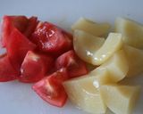 ピンクの酢ムージー作り方1写真
