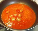 簡単トマトパスタ～手作りカッテージチーズ作り方4写真