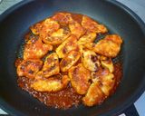 柔らか鶏胸肉♪トマト味♡お弁当にも作り方5写真