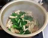 めんつゆで♪うまい菜とうす揚げの煮浸し作り方2写真