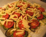 たっぷり夏野菜のチーズ焼き作り方4写真
