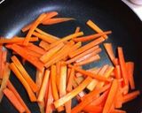 ❤蒟蒻と人参と竹輪のきんぴら♬節約料理❤作り方3写真