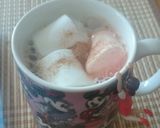 カフェオレにマシュマロ＊シナモンシュガー作り方2写真