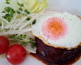 きのこのあんかけ和風ハンバーグ作り方1写真