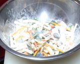 母の お野菜と海老のかき揚げ作り方12写真