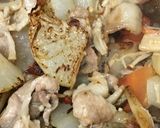 大根ときのこと豚肉の炒め煮作り方2写真