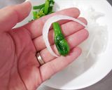新玉ねぎ＆菜の花のなめたけ和え　どすぇ作り方1写真