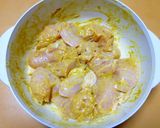 カレー味もいいね!柔らか鶏むね肉の唐揚げ作り方2写真