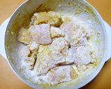 カレー味もいいね!柔らか鶏むね肉の唐揚げ作り方3写真