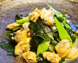 あさりと新わかめの炒め物作り方8写真