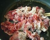 わらびと豚肉煮作り方3写真