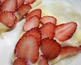 余った餃子の皮で☆イチゴカスタードピザ♪作り方11写真