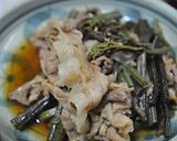 わらびと豚肉煮作り方6写真