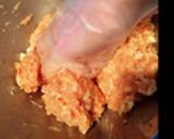 ふっくら鶏ひき肉ハンバーグねぎ生姜ソース作り方2写真