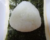 ■経木■でオムスビ▲を包む作り方4写真