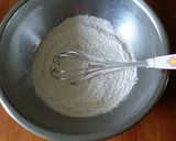 米粉と強力粉のパンケーキ作り方1写真
