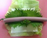 魚肉ソーセージのキャベツ巻き作り方2写真