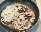 簡単ランチ☺トマトクリームうどん作り方3写真