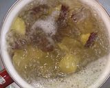 さつまいもとナッツのクリーミーサラダ作り方1写真