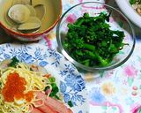 簡単☆菜の花の塩昆布合え☆隙間おかず作り方3写真