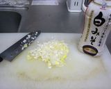 厚揚げの簡単ネギ味噌焼き作り方1写真