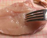 節約満足おかず＊鶏胸肉と崩し豆腐の旨塩煮作り方2写真