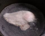節約満足おかず＊鶏胸肉と崩し豆腐の旨塩煮作り方3写真