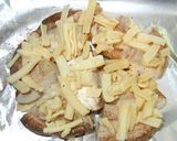 椎茸のウニ&チーズ焼き作り方1写真