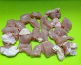 粉ふきいもと鶏胸肉のねぎバター作り方1写真