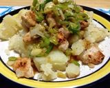 粉ふきいもと鶏胸肉のねぎバター作り方6写真
