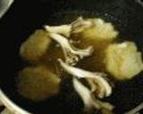 烏賊饅頭の具で中華スープ作り方2写真