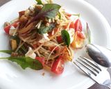 焼き林檎とクリームチーズの冷製パスタ♪作り方5写真