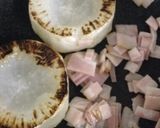 ヘルシー、大根でエッグベネディクト風料理作り方4写真