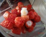 豆乳で苺ムース作り方1写真